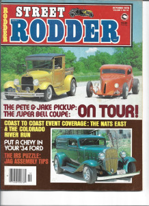 STREET RODDER 1978 OCT - PETE & JAKE PICKUP, SUPER BELL COUPE, CHEVY - '34 FORD